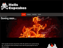 Tablet Screenshot of hellscupcakes.com